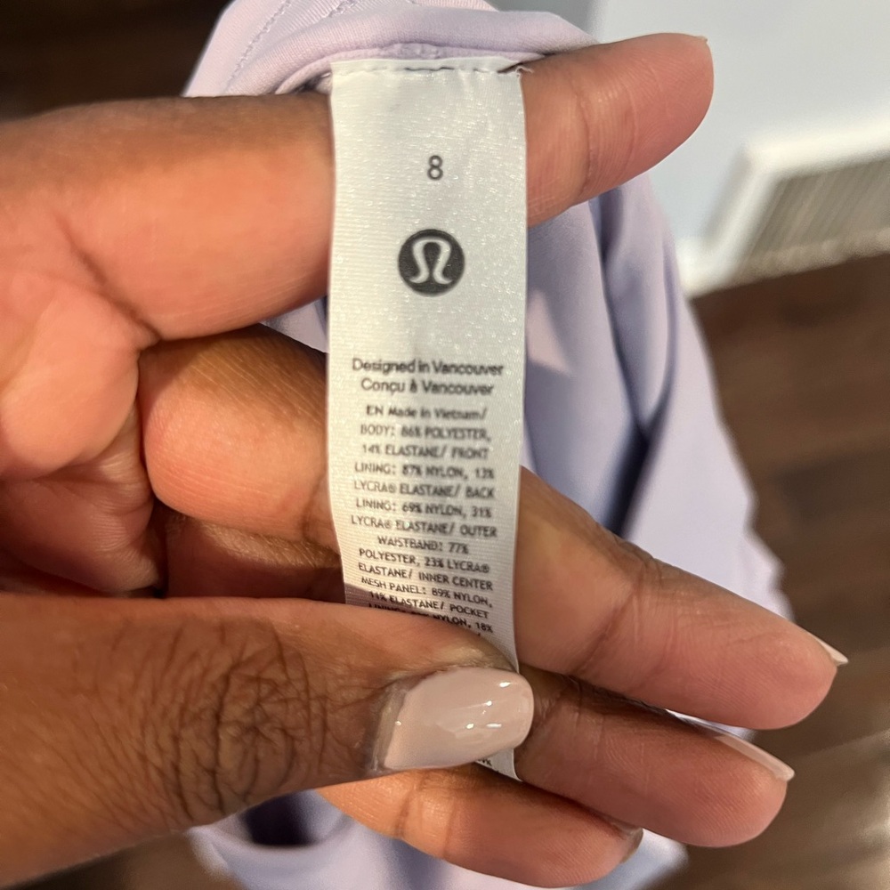 Lululemon Lavender Activewear